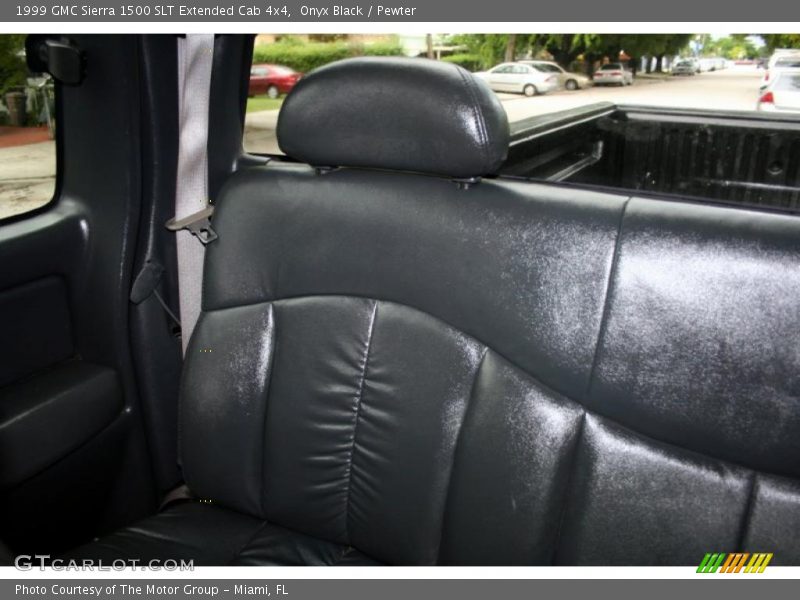 Onyx Black / Pewter 1999 GMC Sierra 1500 SLT Extended Cab 4x4
