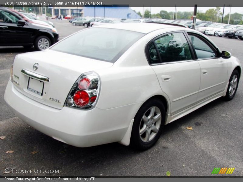 Satin White Pearl / Charcoal 2006 Nissan Altima 2.5 SL