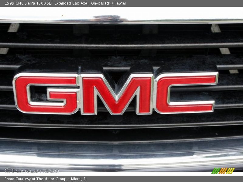 Onyx Black / Pewter 1999 GMC Sierra 1500 SLT Extended Cab 4x4