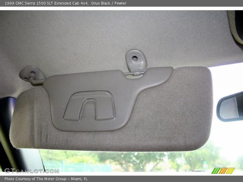 Onyx Black / Pewter 1999 GMC Sierra 1500 SLT Extended Cab 4x4