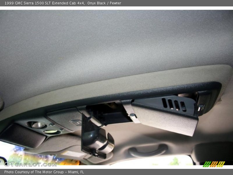 Onyx Black / Pewter 1999 GMC Sierra 1500 SLT Extended Cab 4x4