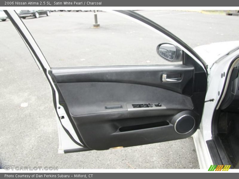 Satin White Pearl / Charcoal 2006 Nissan Altima 2.5 SL