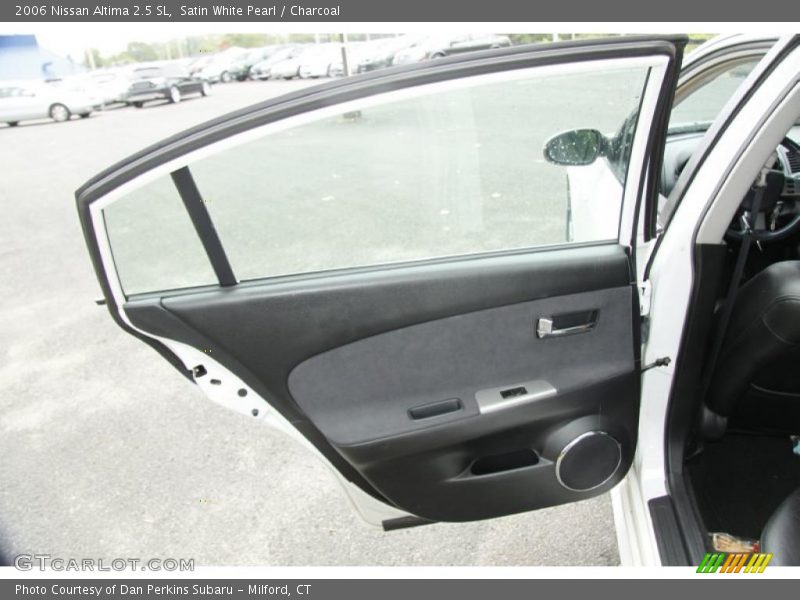 Satin White Pearl / Charcoal 2006 Nissan Altima 2.5 SL