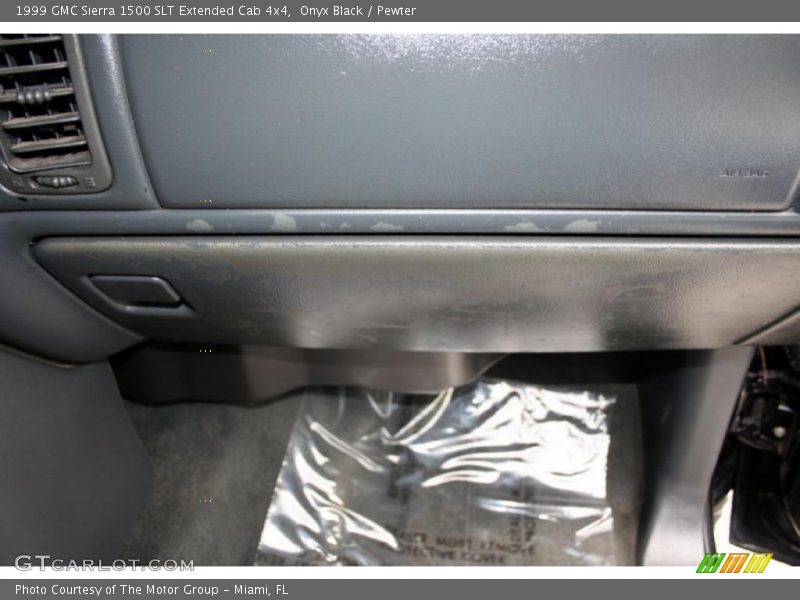 Onyx Black / Pewter 1999 GMC Sierra 1500 SLT Extended Cab 4x4