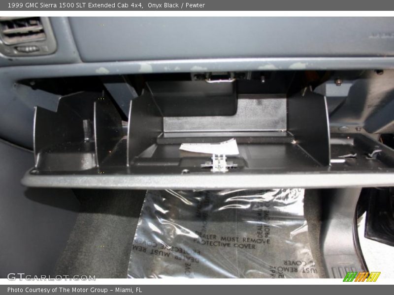 Onyx Black / Pewter 1999 GMC Sierra 1500 SLT Extended Cab 4x4