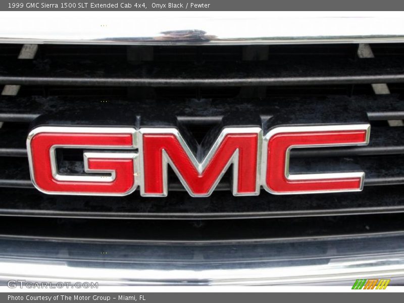 Onyx Black / Pewter 1999 GMC Sierra 1500 SLT Extended Cab 4x4