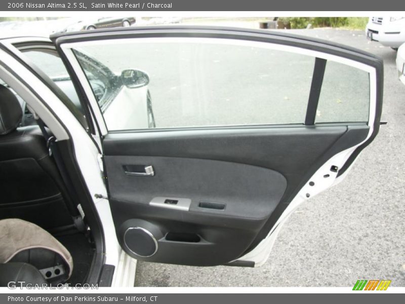 Satin White Pearl / Charcoal 2006 Nissan Altima 2.5 SL