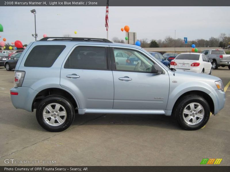 Light Ice Blue Metallic / Stone 2008 Mercury Mariner I4