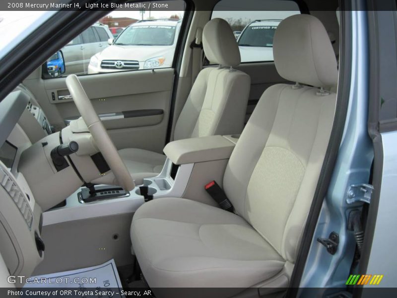 Light Ice Blue Metallic / Stone 2008 Mercury Mariner I4