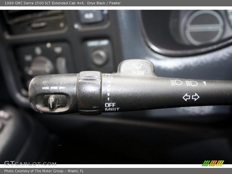 Onyx Black / Pewter 1999 GMC Sierra 1500 SLT Extended Cab 4x4