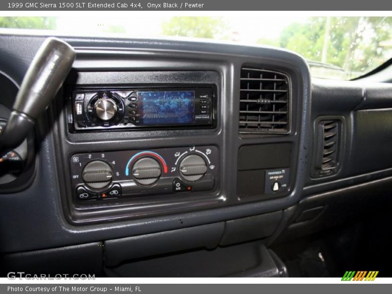 Onyx Black / Pewter 1999 GMC Sierra 1500 SLT Extended Cab 4x4