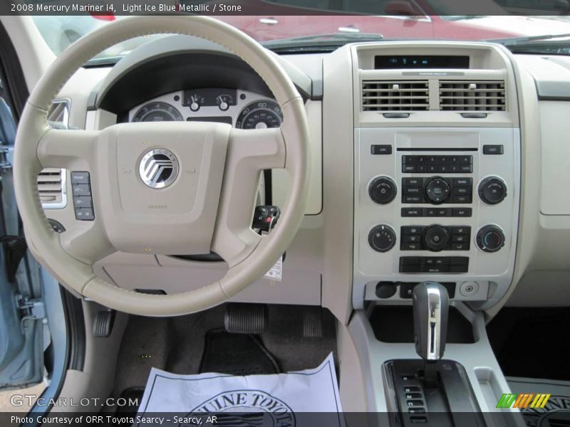 Light Ice Blue Metallic / Stone 2008 Mercury Mariner I4