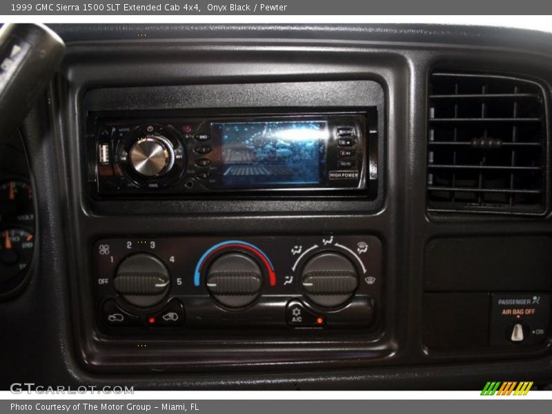 Onyx Black / Pewter 1999 GMC Sierra 1500 SLT Extended Cab 4x4