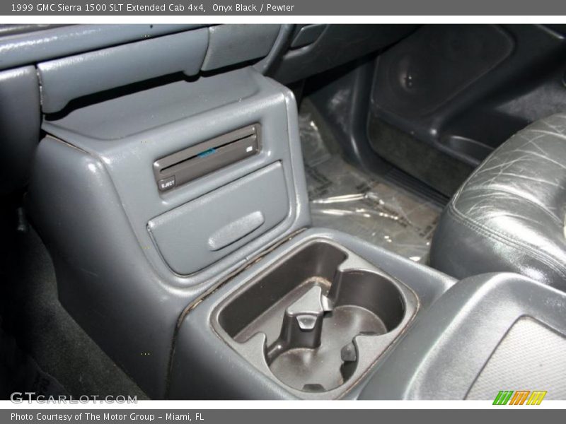 Onyx Black / Pewter 1999 GMC Sierra 1500 SLT Extended Cab 4x4