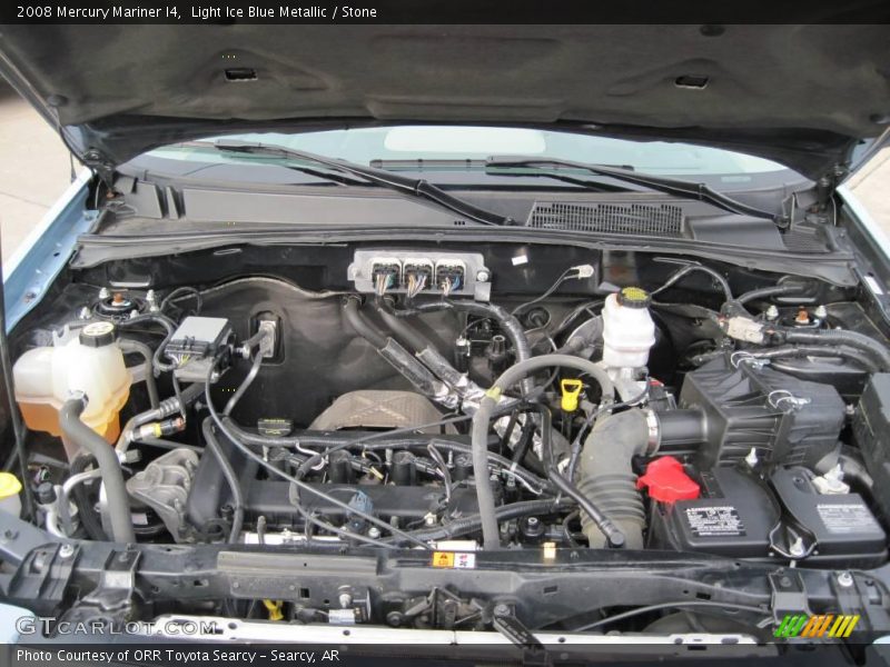 Light Ice Blue Metallic / Stone 2008 Mercury Mariner I4