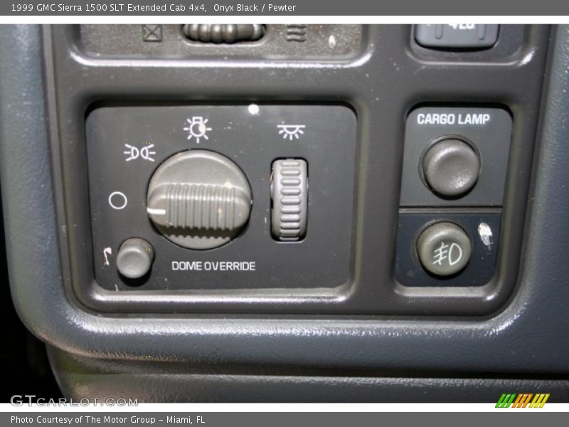 Onyx Black / Pewter 1999 GMC Sierra 1500 SLT Extended Cab 4x4
