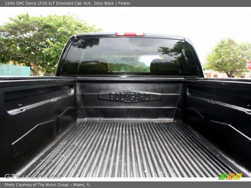 Onyx Black / Pewter 1999 GMC Sierra 1500 SLT Extended Cab 4x4