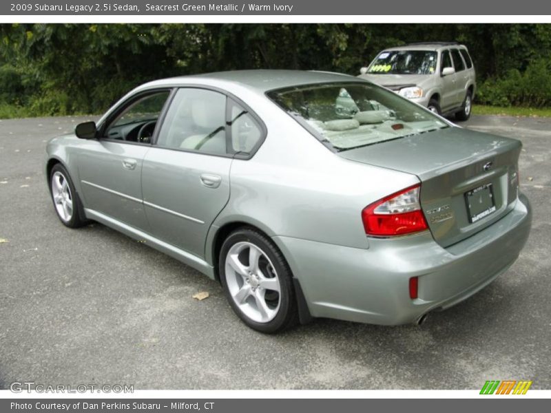 Seacrest Green Metallic / Warm Ivory 2009 Subaru Legacy 2.5i Sedan