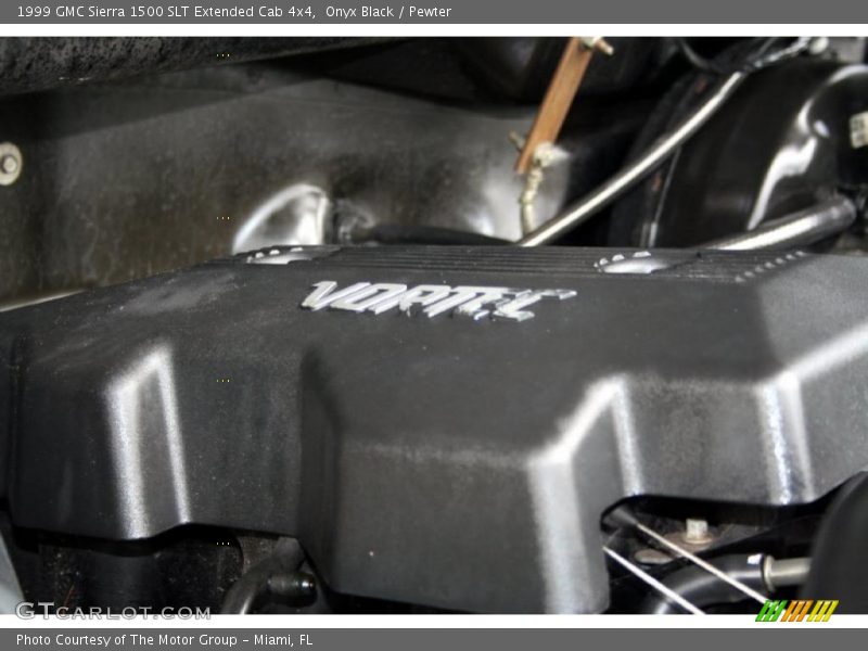 Onyx Black / Pewter 1999 GMC Sierra 1500 SLT Extended Cab 4x4