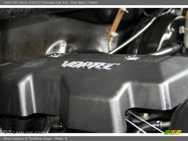 Onyx Black / Pewter 1999 GMC Sierra 1500 SLT Extended Cab 4x4