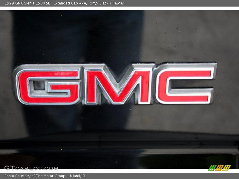 Onyx Black / Pewter 1999 GMC Sierra 1500 SLT Extended Cab 4x4