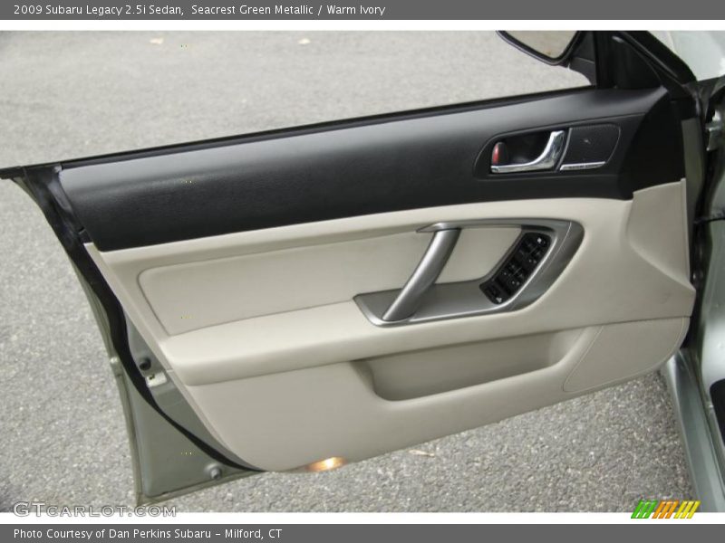 Seacrest Green Metallic / Warm Ivory 2009 Subaru Legacy 2.5i Sedan