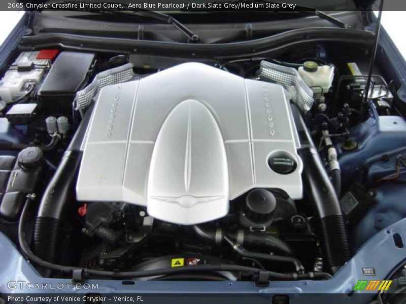 Aero Blue Pearlcoat / Dark Slate Grey/Medium Slate Grey 2005 Chrysler Crossfire Limited Coupe