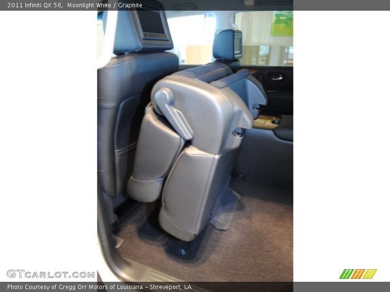 Moonlight White / Graphite 2011 Infiniti QX 56