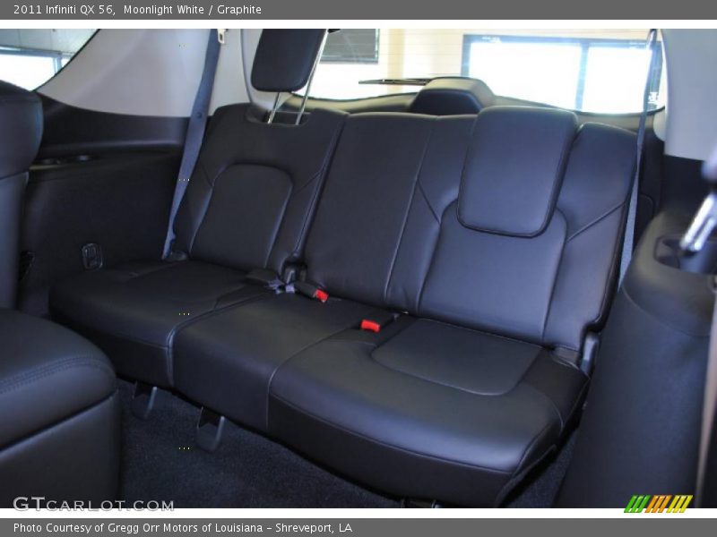 Moonlight White / Graphite 2011 Infiniti QX 56