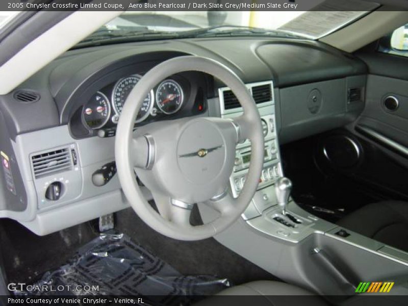 Aero Blue Pearlcoat / Dark Slate Grey/Medium Slate Grey 2005 Chrysler Crossfire Limited Coupe