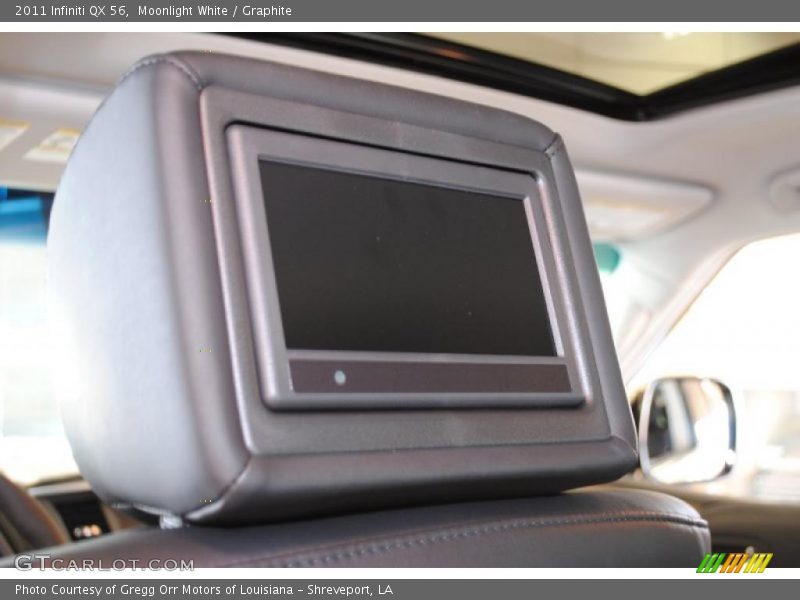 Moonlight White / Graphite 2011 Infiniti QX 56