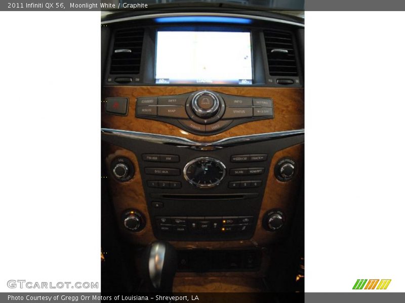Moonlight White / Graphite 2011 Infiniti QX 56
