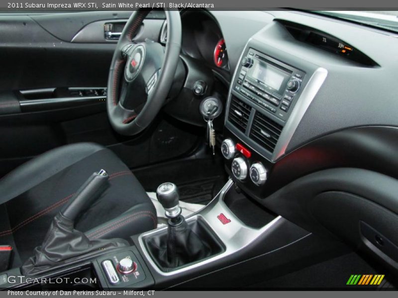  2011 Impreza WRX STi STI  Black/Alcantara Interior