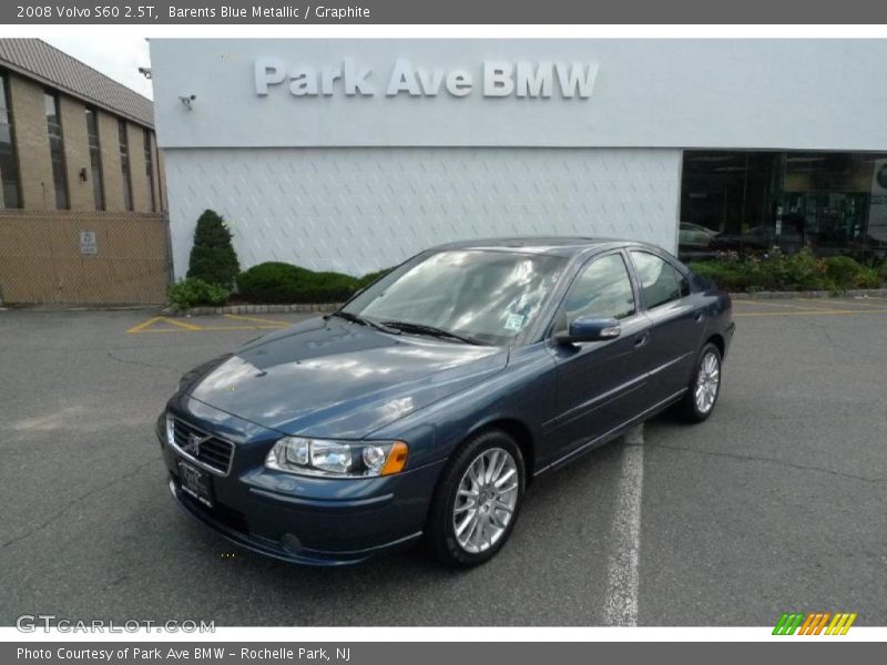 Barents Blue Metallic / Graphite 2008 Volvo S60 2.5T