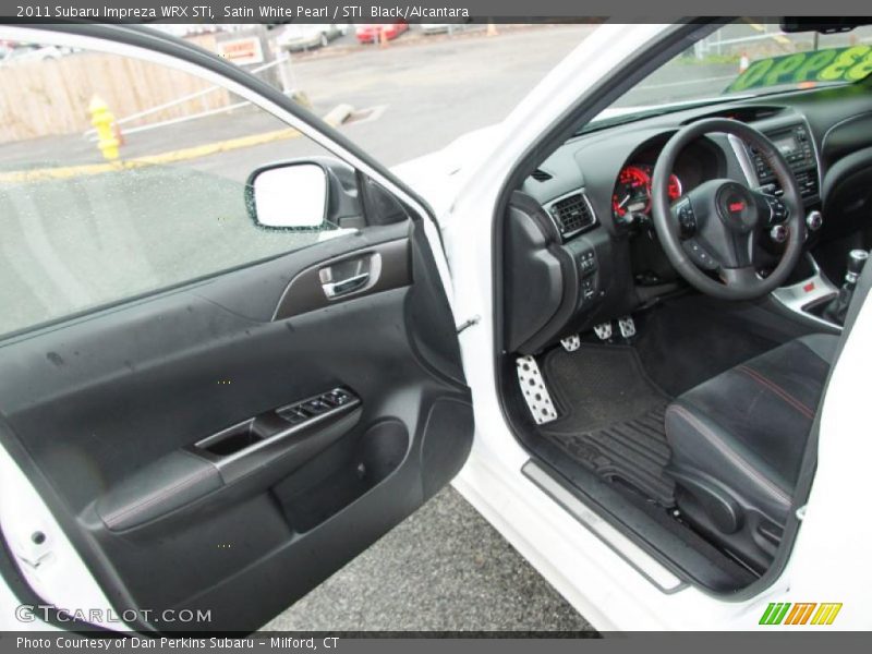  2011 Impreza WRX STi STI  Black/Alcantara Interior