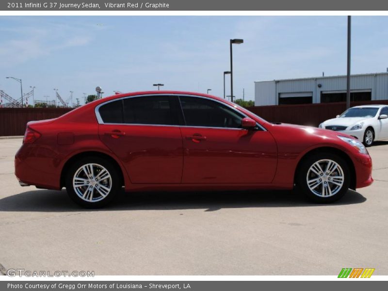Vibrant Red / Graphite 2011 Infiniti G 37 Journey Sedan