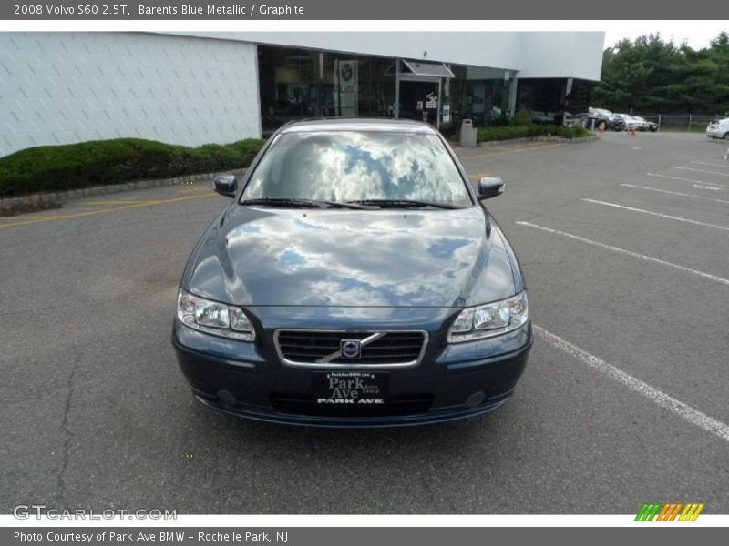 Barents Blue Metallic / Graphite 2008 Volvo S60 2.5T