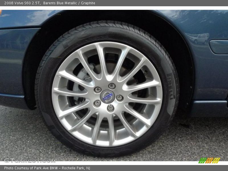 Barents Blue Metallic / Graphite 2008 Volvo S60 2.5T