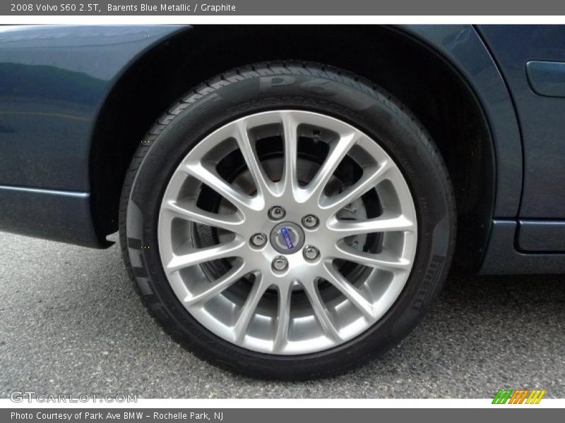 Barents Blue Metallic / Graphite 2008 Volvo S60 2.5T