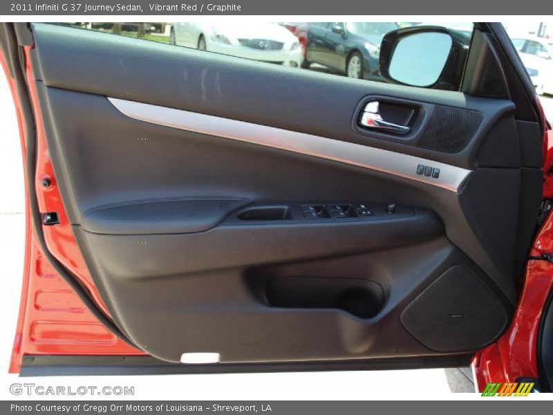 Vibrant Red / Graphite 2011 Infiniti G 37 Journey Sedan