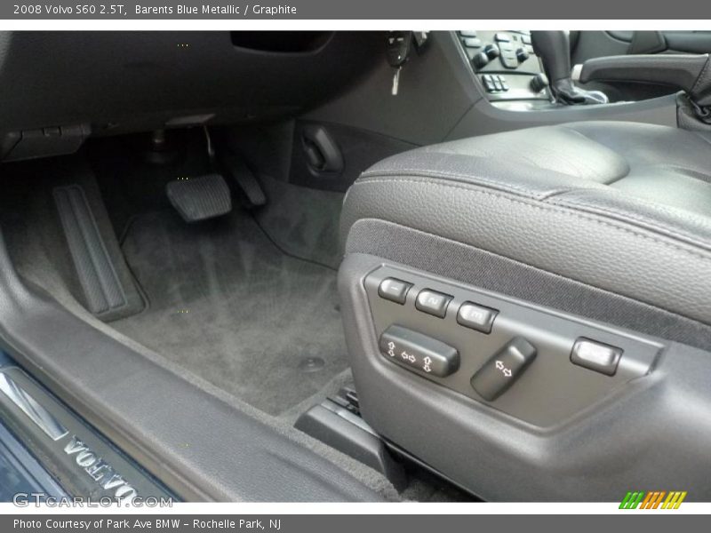 Barents Blue Metallic / Graphite 2008 Volvo S60 2.5T