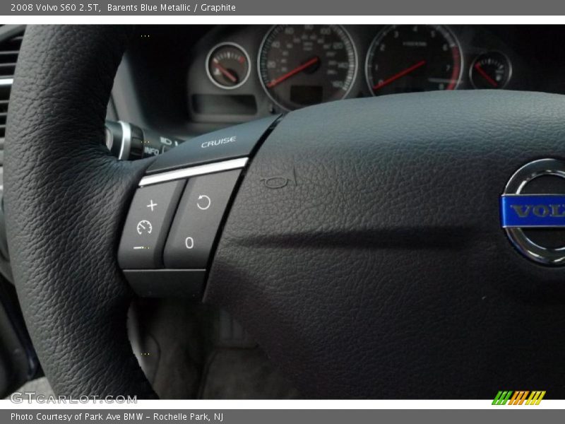 Barents Blue Metallic / Graphite 2008 Volvo S60 2.5T