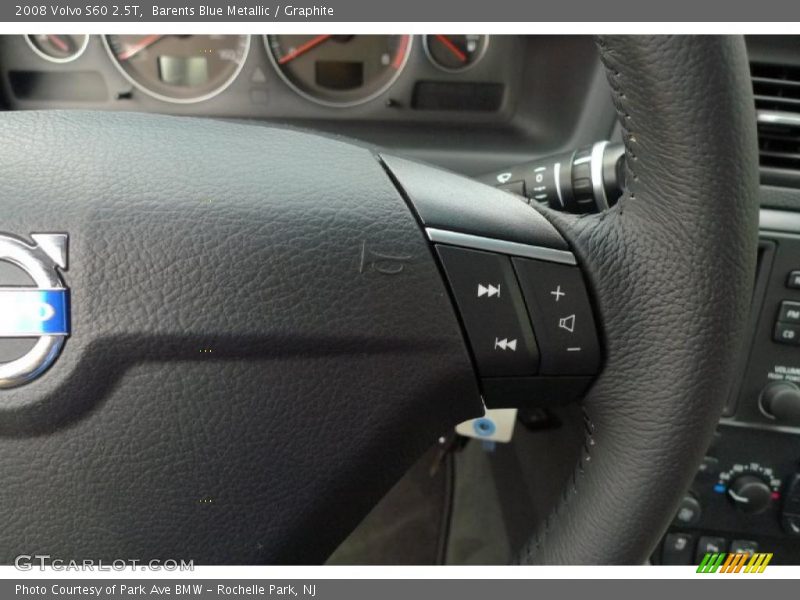 Barents Blue Metallic / Graphite 2008 Volvo S60 2.5T