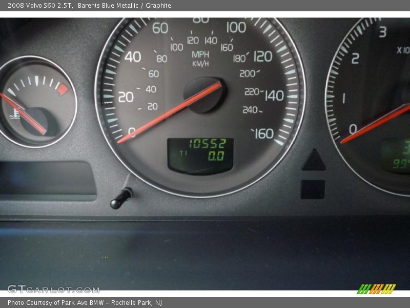 Barents Blue Metallic / Graphite 2008 Volvo S60 2.5T