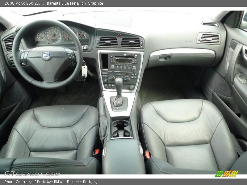 Barents Blue Metallic / Graphite 2008 Volvo S60 2.5T