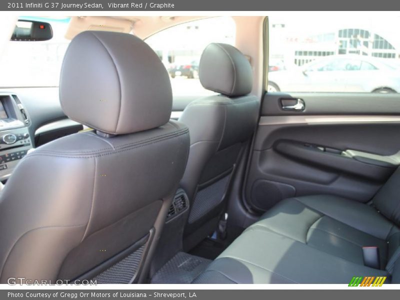 Vibrant Red / Graphite 2011 Infiniti G 37 Journey Sedan
