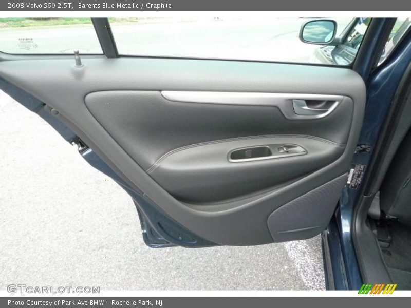Barents Blue Metallic / Graphite 2008 Volvo S60 2.5T