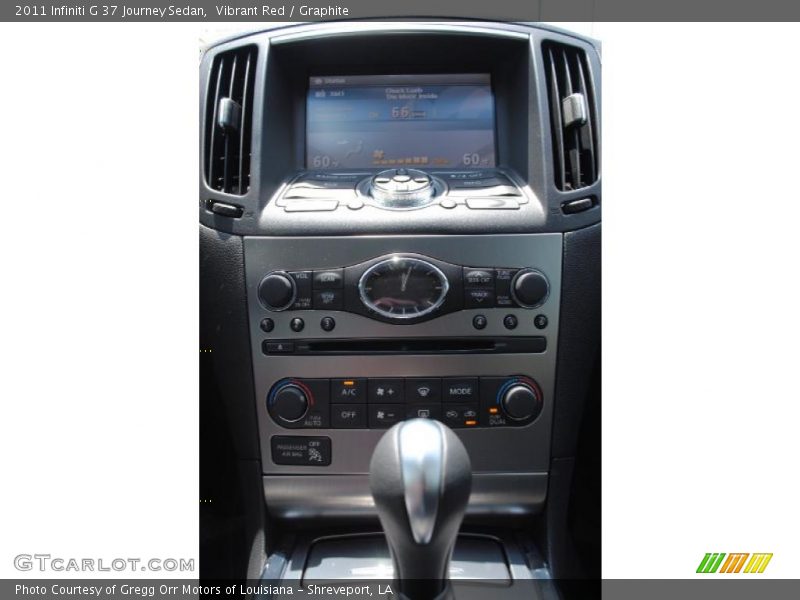 Vibrant Red / Graphite 2011 Infiniti G 37 Journey Sedan
