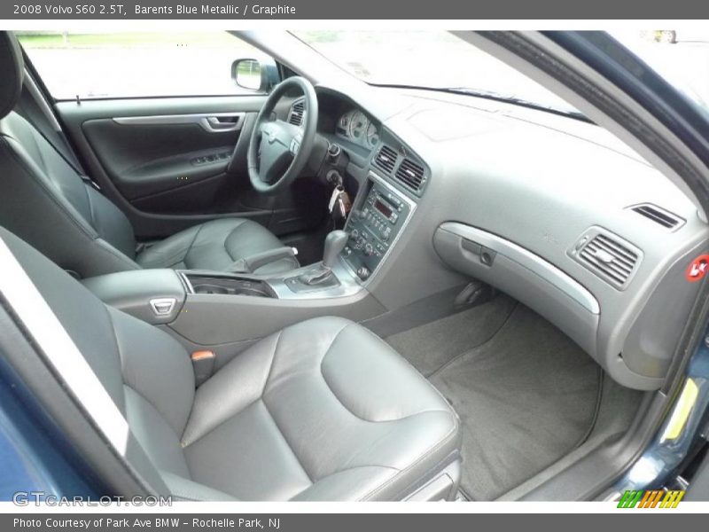 Barents Blue Metallic / Graphite 2008 Volvo S60 2.5T