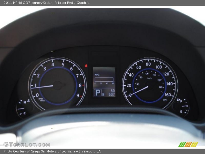 Vibrant Red / Graphite 2011 Infiniti G 37 Journey Sedan